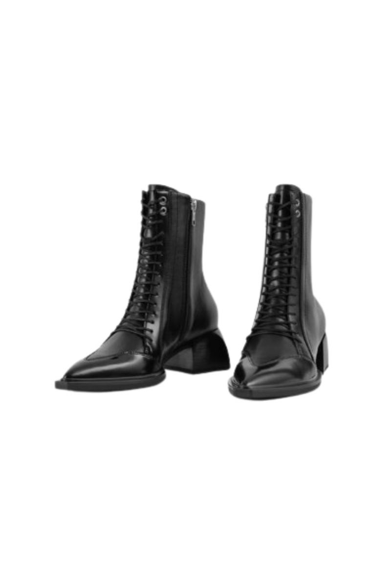 VAGABOND VIVIAN BOOTS 100% LEATHER BLACK