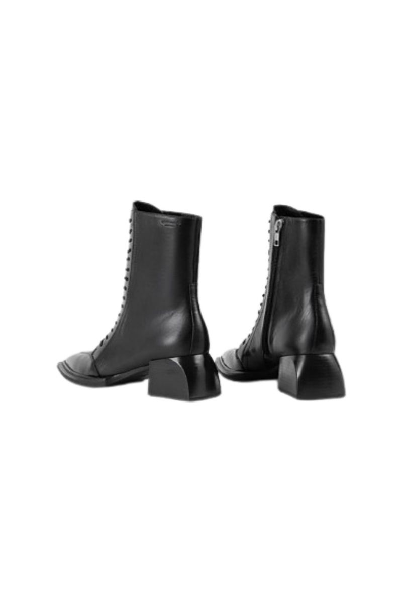 VAGABOND VIVIAN BOOTS 100% LEATHER BLACK