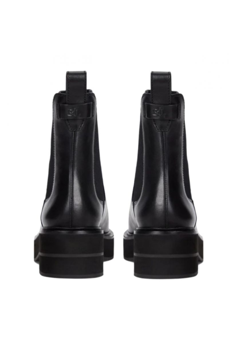 LAUREN RALPH LAUREN ADRIANNA-BOOTS-BOOTIE BLACK