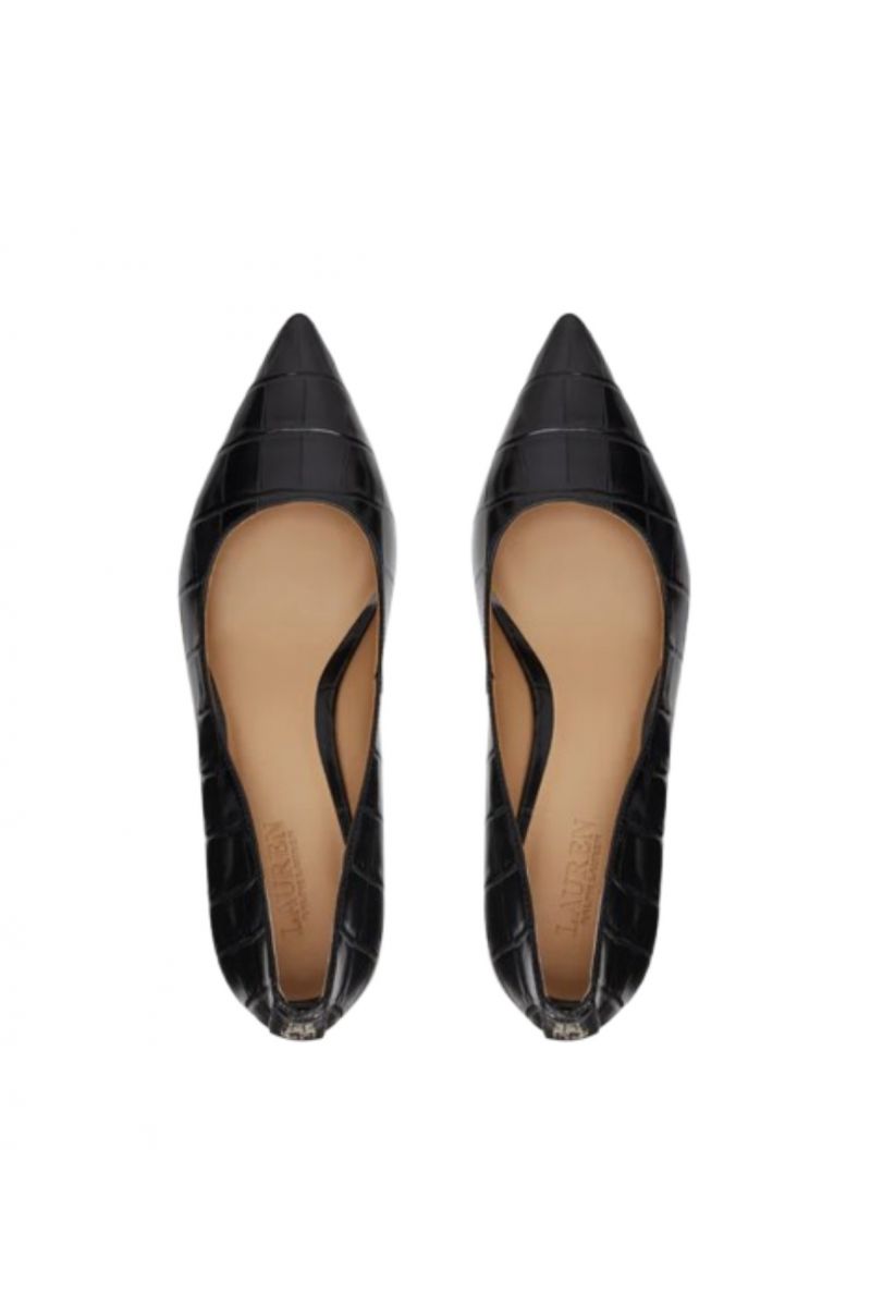 LAUREN RALPH LAUREN ADRIENNE-PUMPS-CLOSED TOE BLACK