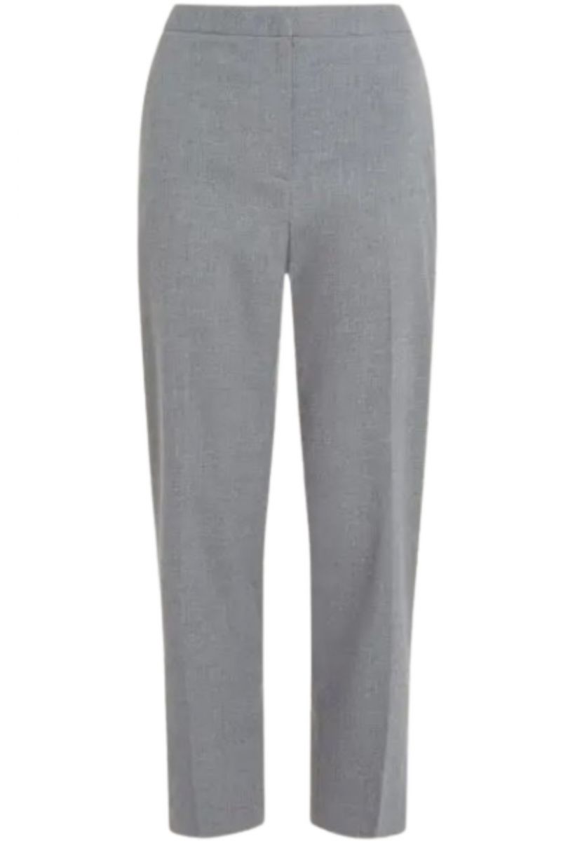 TOMMY HILFIGER FLANNEL SLIM STRAIGHT PANT GREY