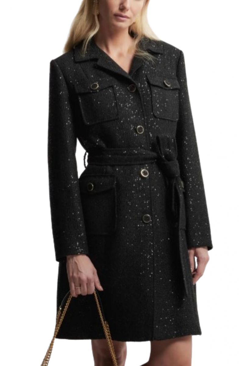 KOCCA SUSANNE COAT NERO