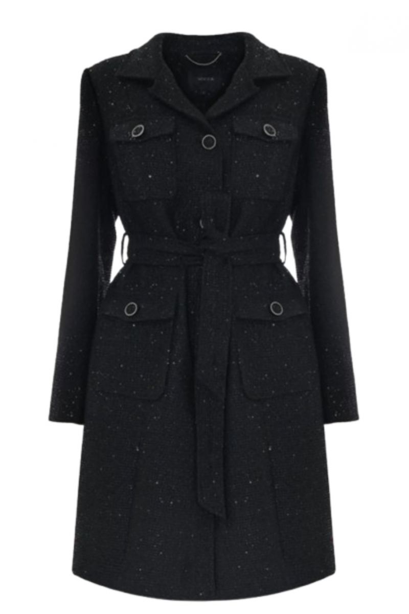 KOCCA SUSANNE COAT NERO