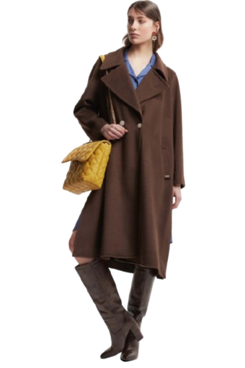 KOCCA LUCIE MARRONE COAT ITALY