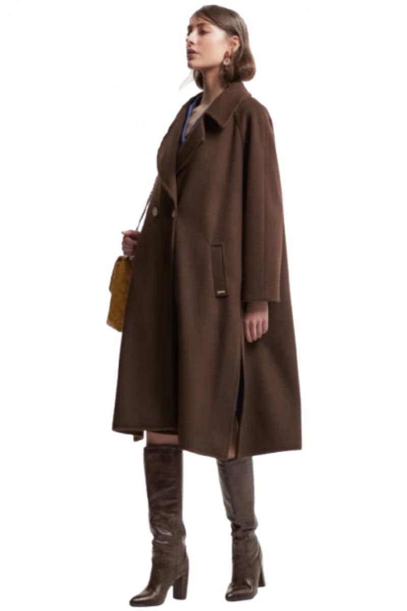 KOCCA LUCIE MARRONE COAT ITALY