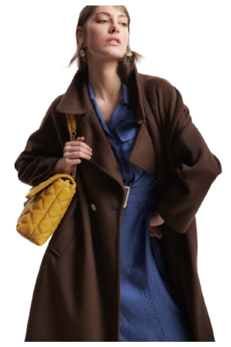 KOCCA LUCIE MARRONE COAT ITALY