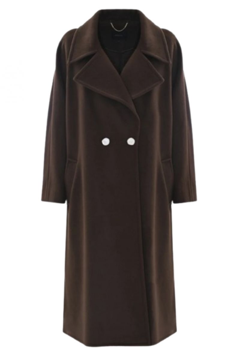 KOCCA LUCIE MARRONE COAT ITALY