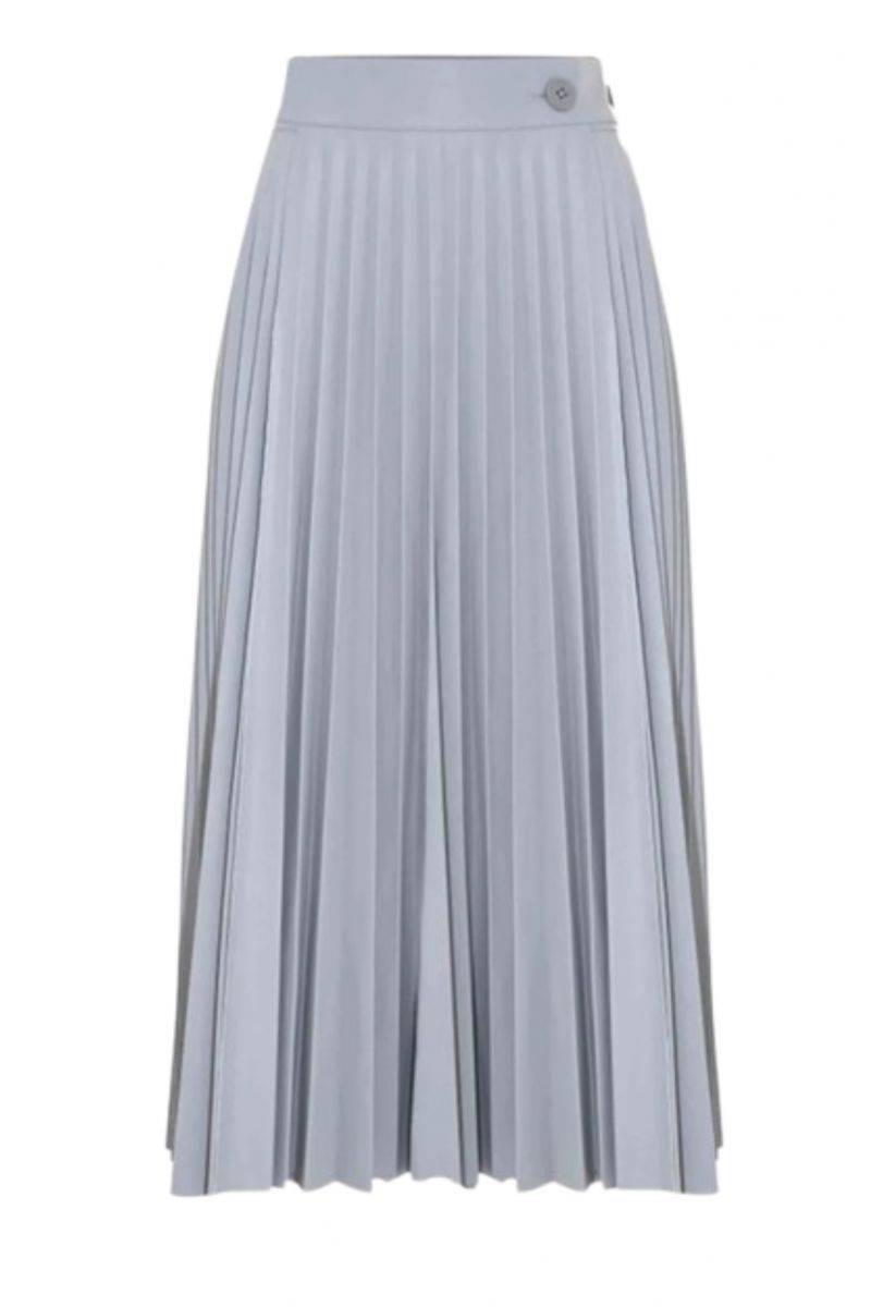 KOCCA EMILE SKIRT 100%POL GRIGIO PERLA ITALY