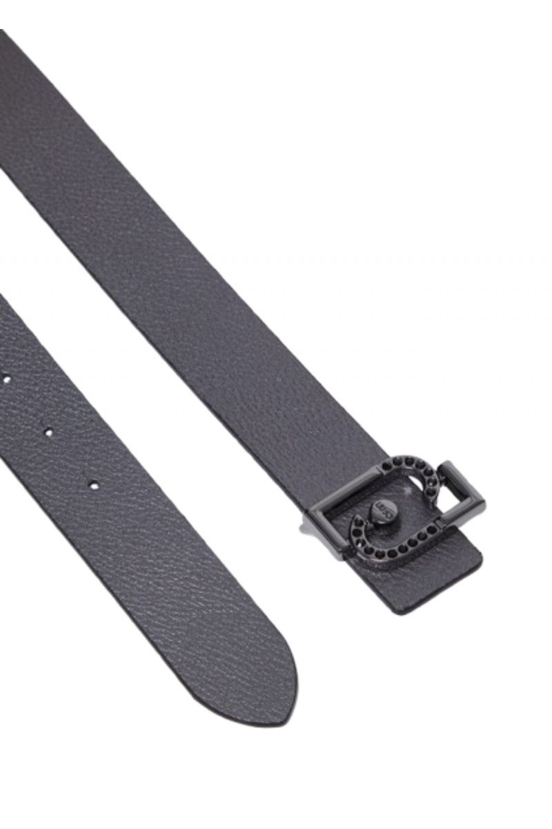 LIU JO AC_AF4C15_PACK OF 2_MIN OF 2 SMART ECS HIPS BELT 35CM REVERS NERO