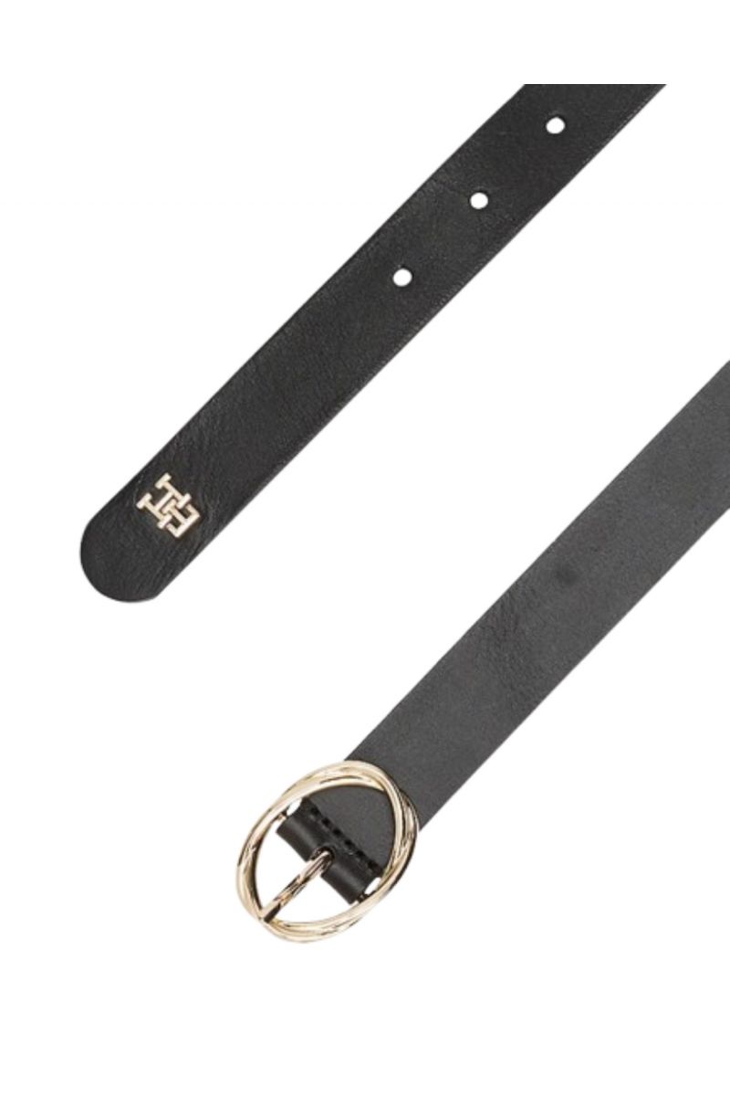 TOMMY HILFIGER - TH CHIC 2.5 BELT BLACK - 357659