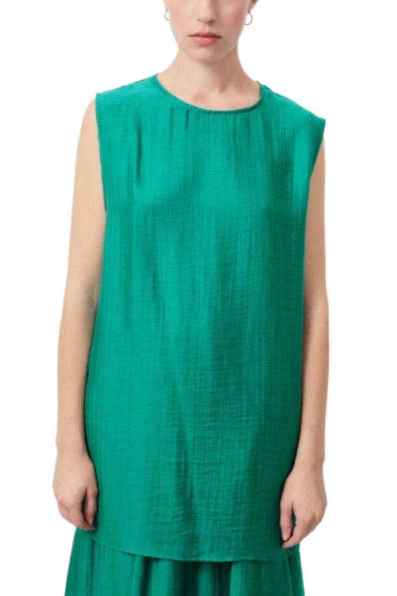 AMERICAN VINTAGE TOP 84% LIONSEL-16% POLYAM GREEN