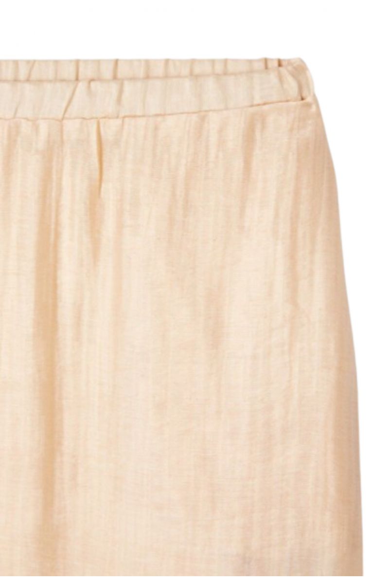 AMERICAN VINTAGE SKIRT 84% LIONSEL-16% POLYAM BEIGE