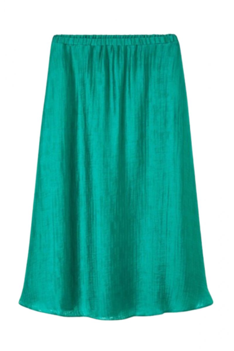 AMERICAN VINTAGE SKIRT 84% LIONSEL-16% POLYAM GREEN