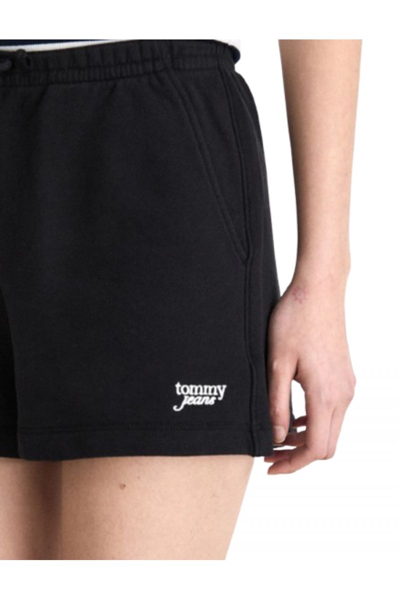 TOMMY HILFIGER - TJW SCRIPT SHORT EXT BLACK - 357663