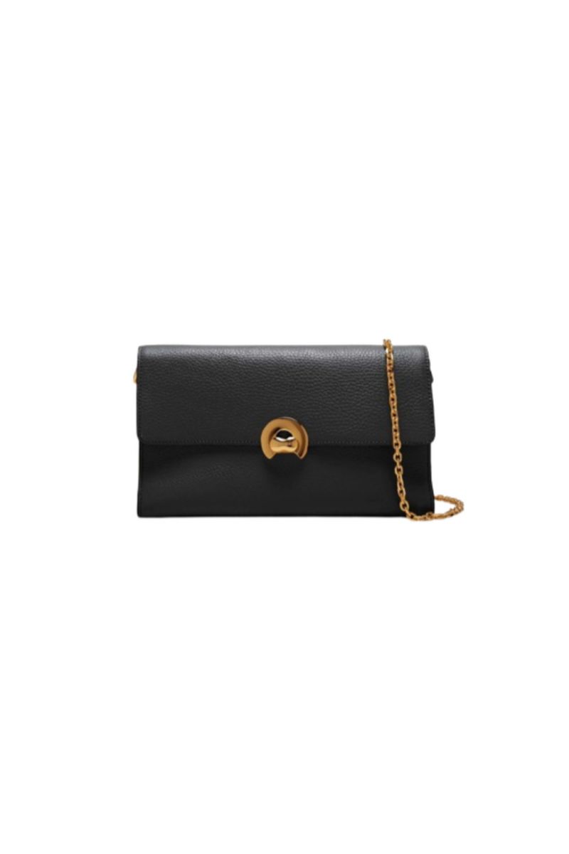 COCCINELLE BINXIE HANDBAG GRAIN.LEA. NOIR