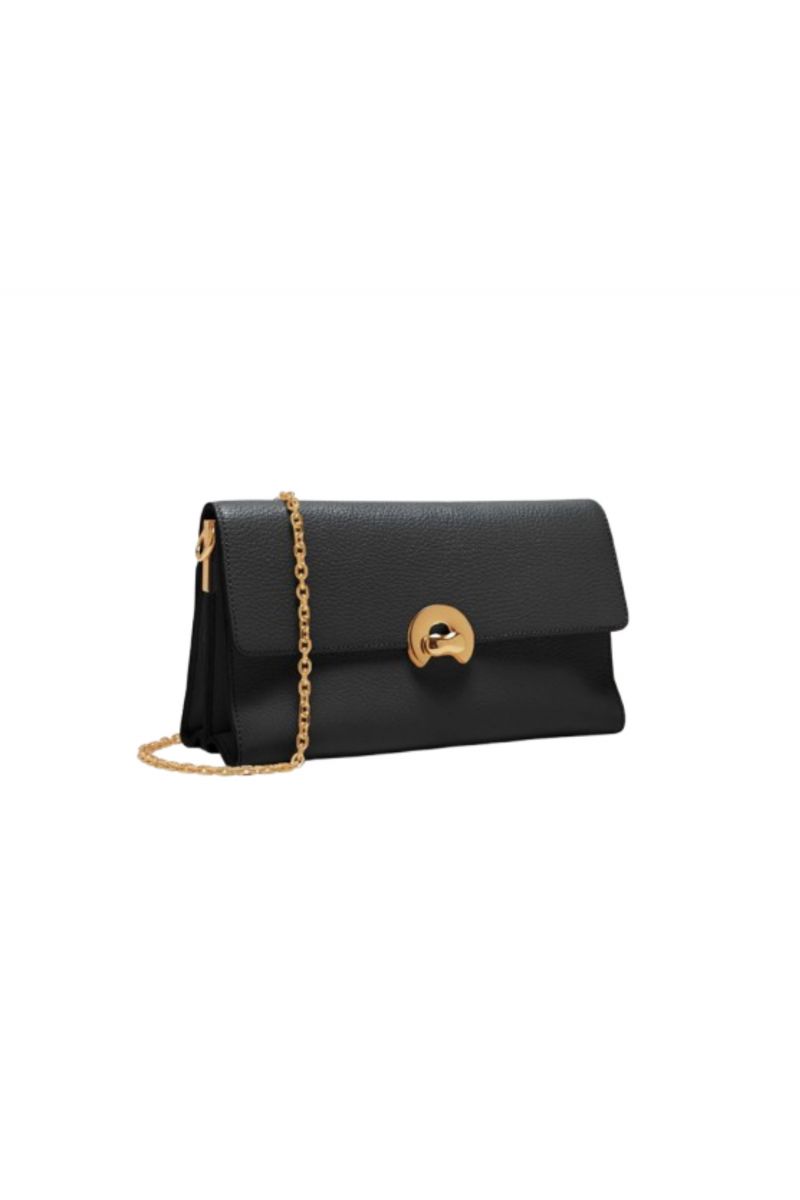 COCCINELLE BINXIE HANDBAG GRAIN.LEA. NOIR