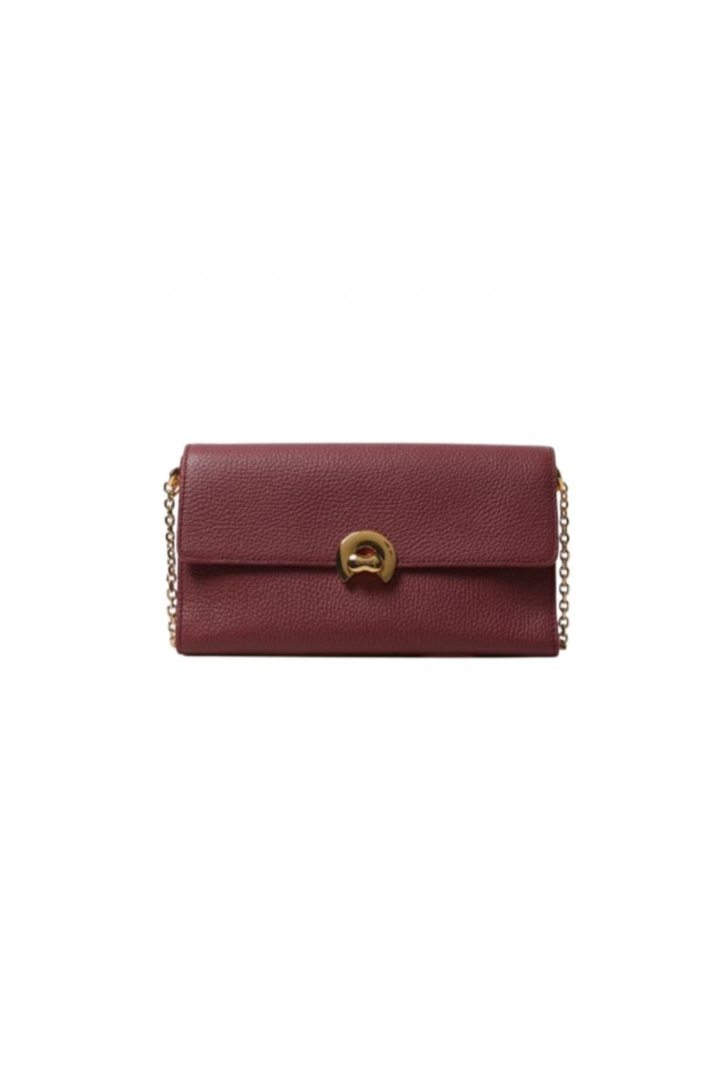 COCCINELLE BINXIE HANDBAG GRAIN.LEA. BRANDY