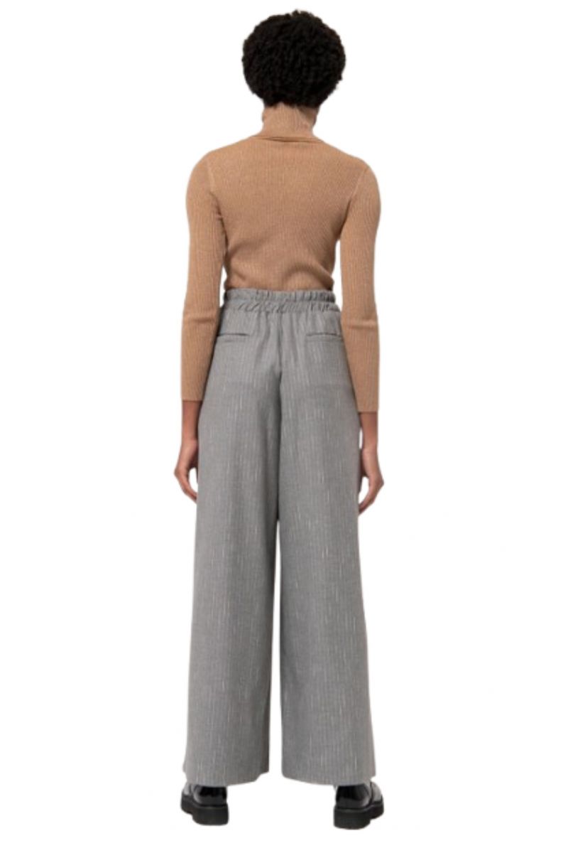 FRACOMINA PALAZZO PANT GREY