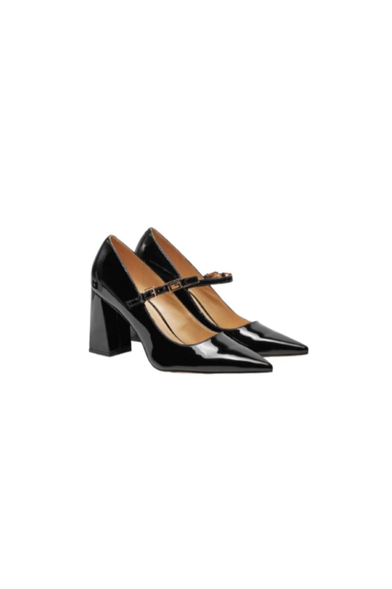 GUESS BARRIAL SINGLE HEEL BLACK