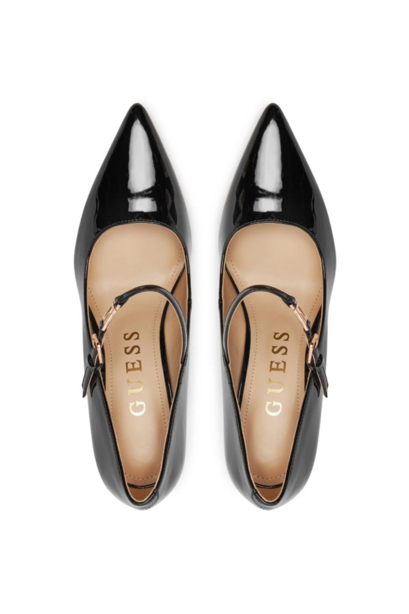 GUESS BARRIAL SINGLE HEEL BLACK