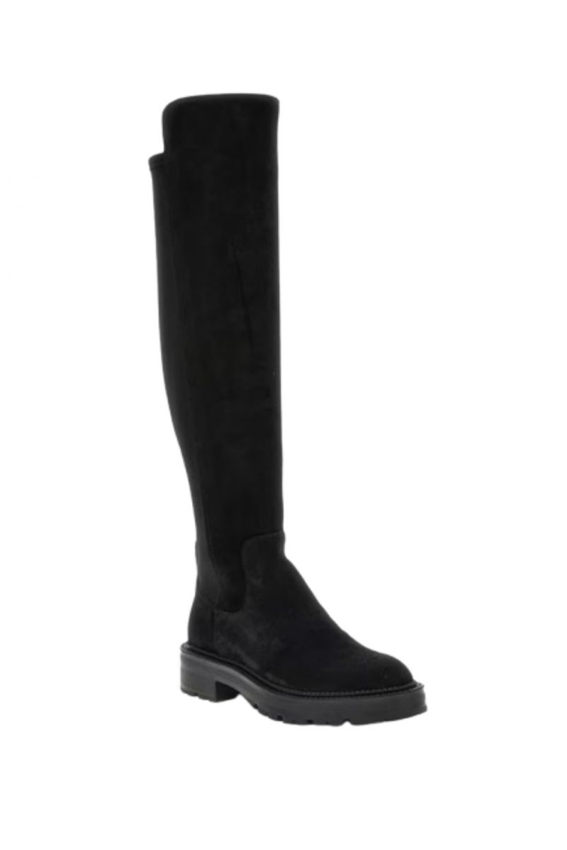 GUESS CARMEN WOMEN'S BOOTS SUEDE LEATHER BLACK