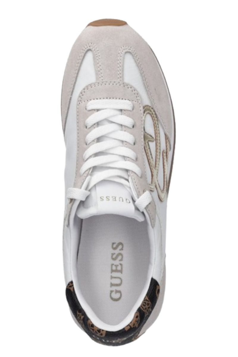 GUESS - SKROLL SNEAKERS WHITE-MULTI