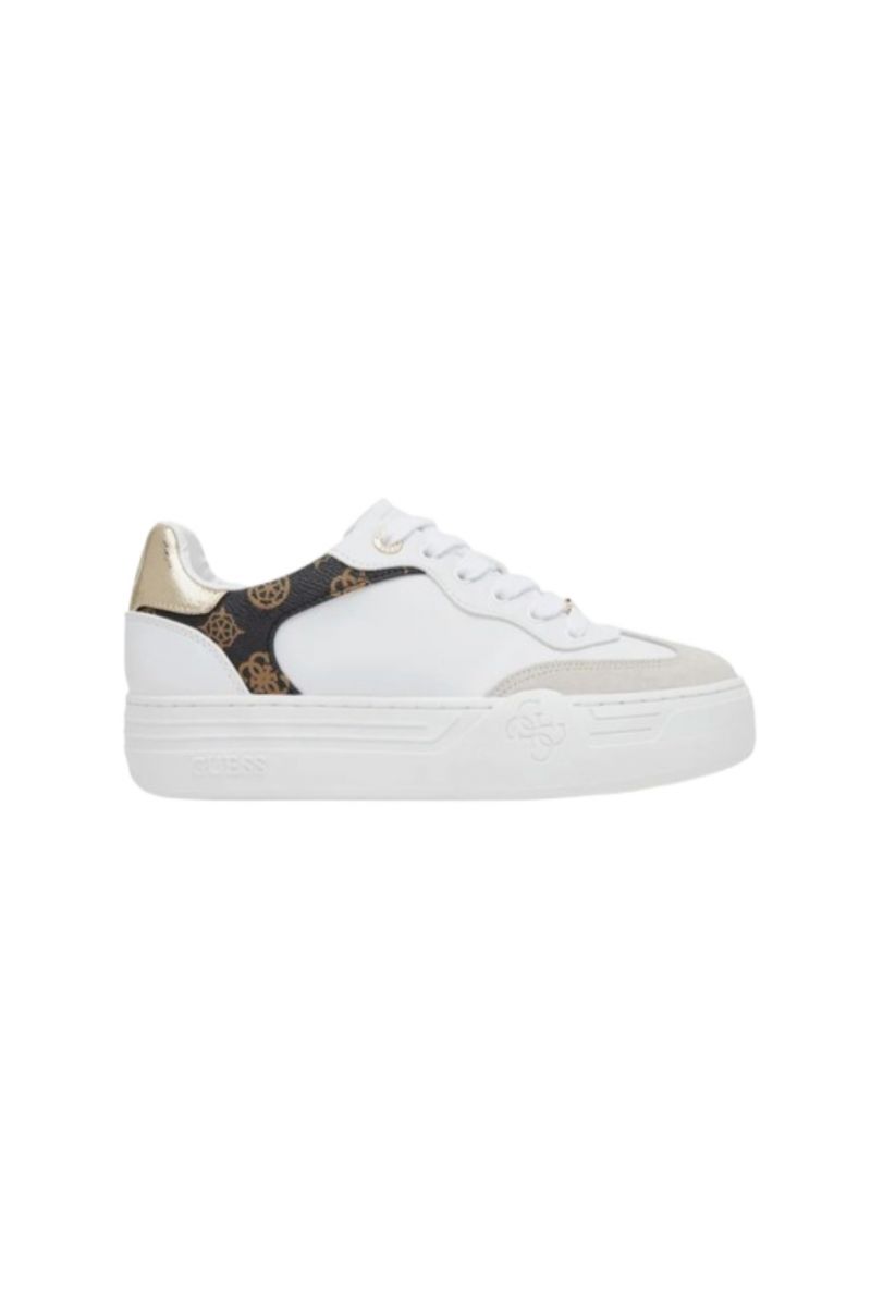 GUESS SWOLE WOMEN'S SNEAKERS WHITE - 358195