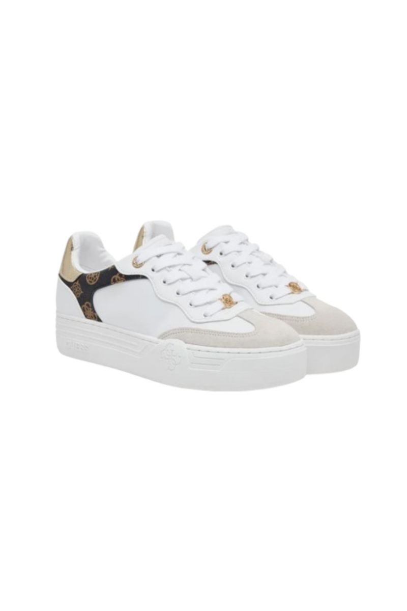 GUESS SWOLE WOMEN'S SNEAKERS WHITE - 358195