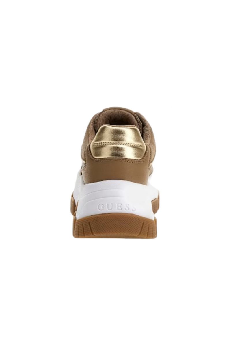 GUESS BERRETT SNEAKERS BEIGE WITH 4G LOGO