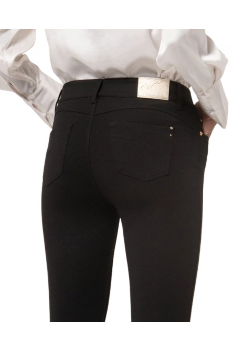 FRACOMINA PERFECT SHAPE BELLA B BOOTCUT PANT BLACK