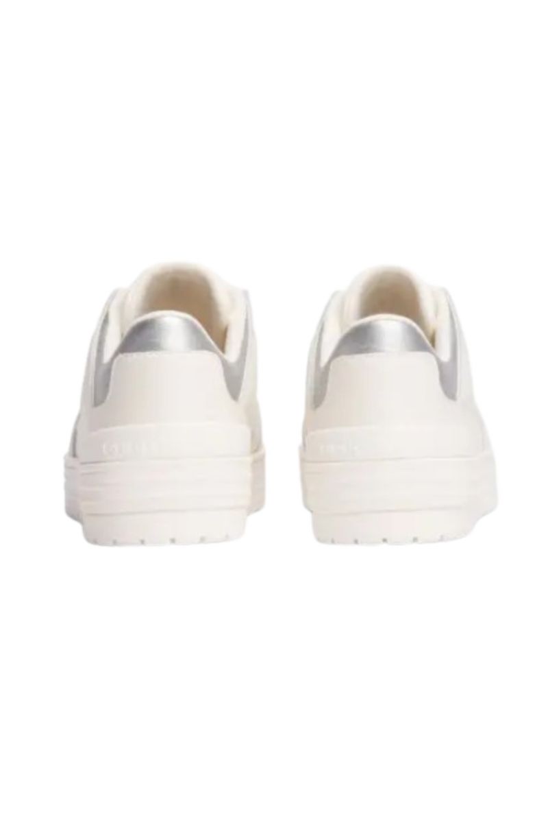 TOMMY HILFIGER FEMININE BASKET SNEAKER IVORY PETAL