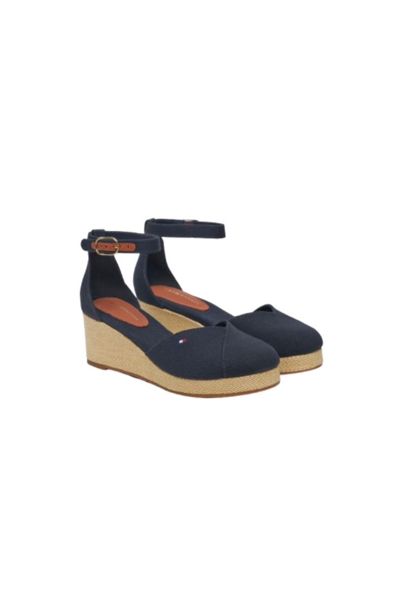 TOMMY HILFIGER - GLAG CLOSED TOE MID WEDGE ESPAD - 357654