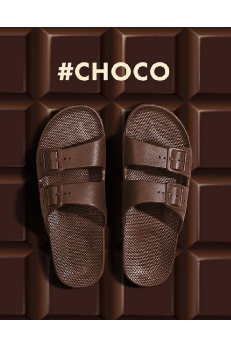 FREEDOM MOSES - CHOCO BASIC SLIPPERS