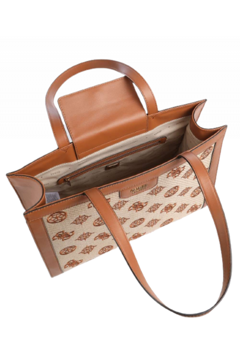 GUESS KATEY TOTE BAG RB787024_COGNAC