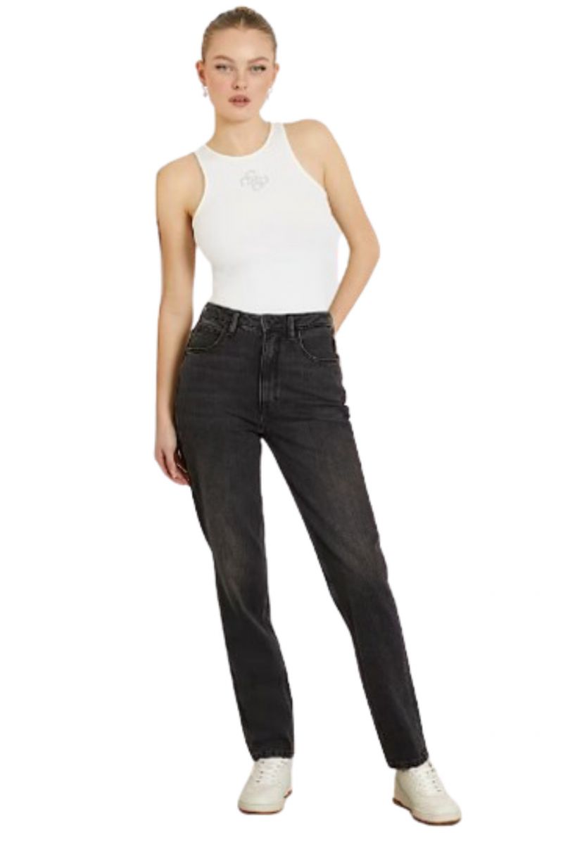 GUESS - MOM JEAN BLACK W2YA21D4QD1_AUBK