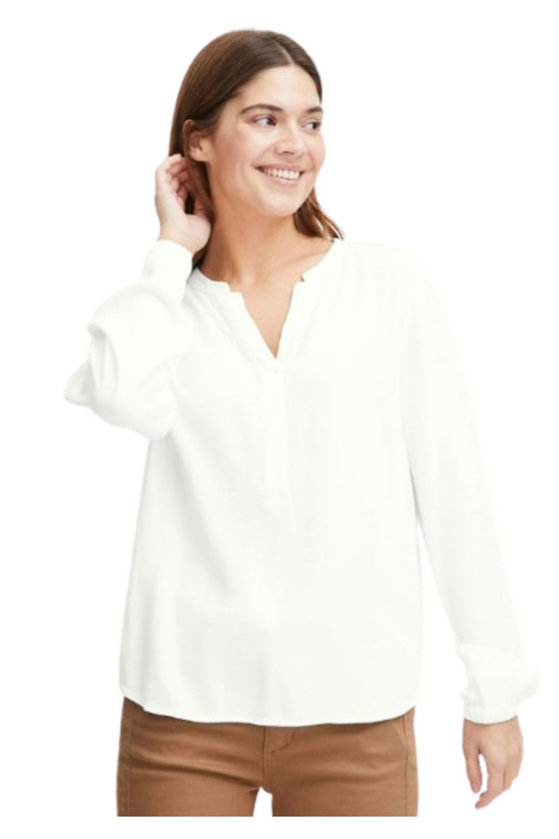 FRANSA - BLOUSE FRHAIDA 1 WHITE