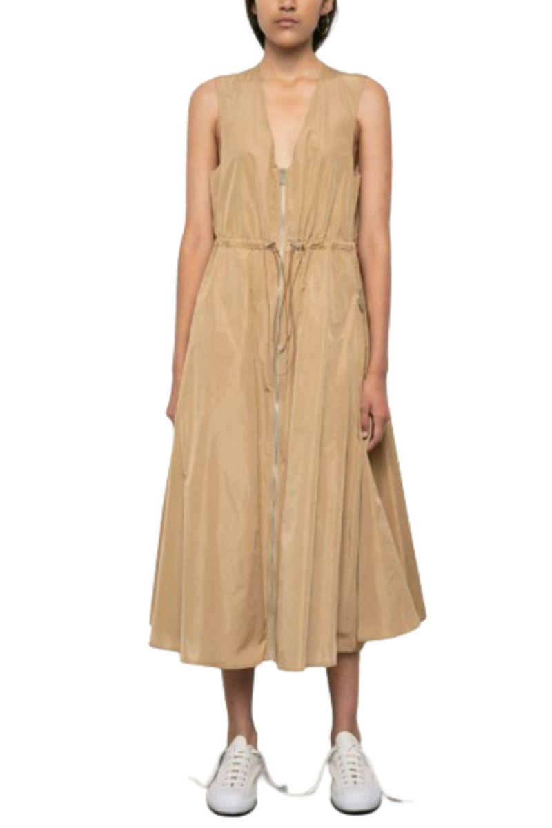 MeiMeiJ - DRESS LIGHT BROWN M4EAA1_234