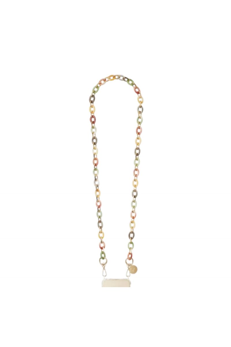 LA COQUE FRANCAISE - CHAIN LONG CASSY MULTI-COLORED