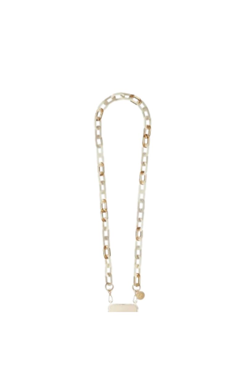 LA COQUE FRANCAISE - CHAIN LONG LIV BEIGE