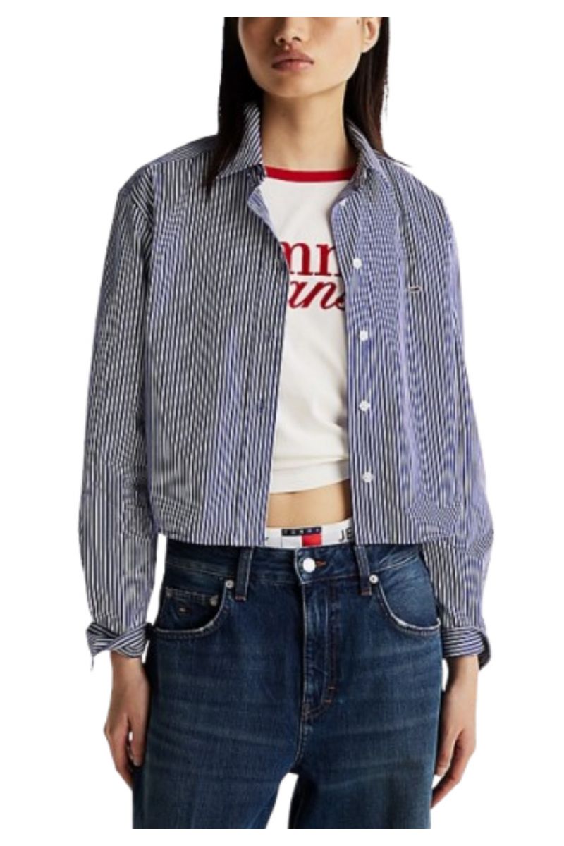 TOMMY JEANS - TJW CRP PLX POPLIN SHIRT