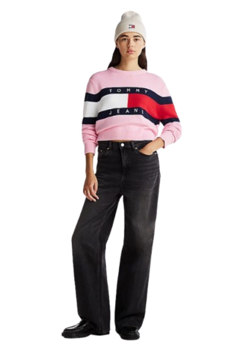 TOMMY JEANS - CLAIRE HIGHT RISE WIDE LEG JEANS