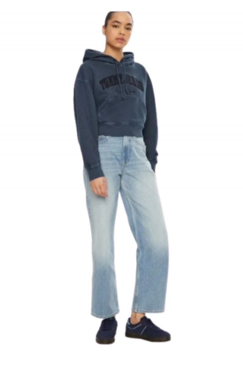 TOMMY JEANS - LAYLA HR STRAIGHT CH0115 DENIM LIGHT LEN 30