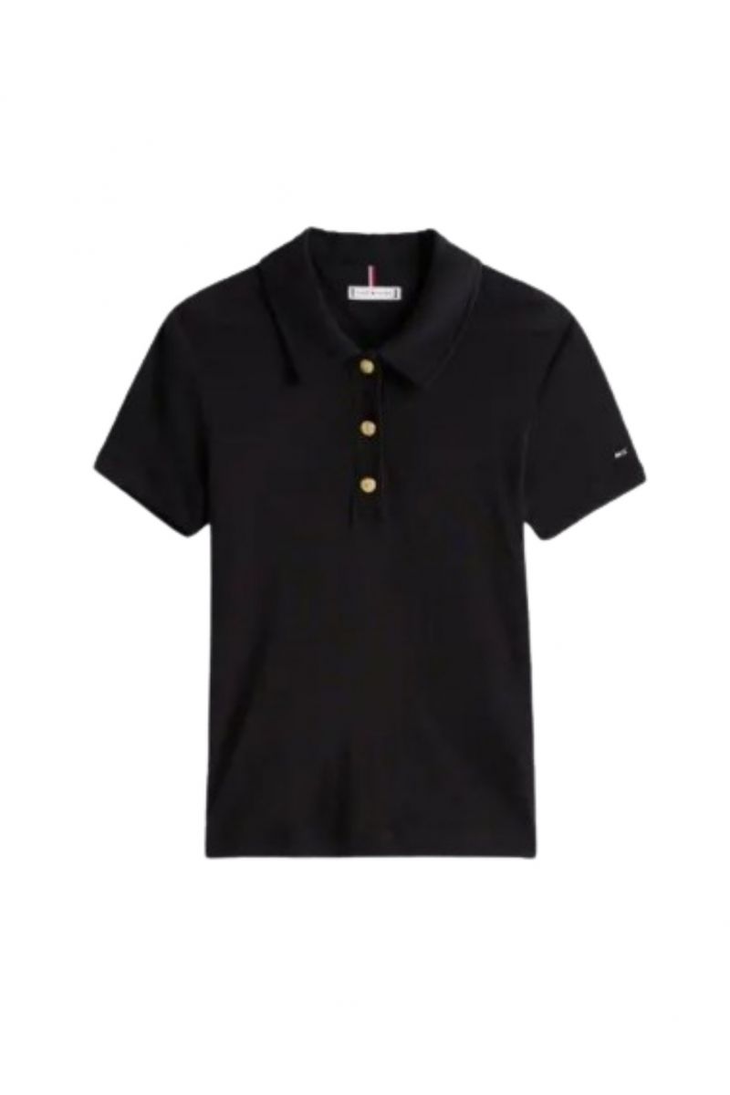 TOMMY HILFIGER - SLIM GB SLEEK TENCEL POLO SS