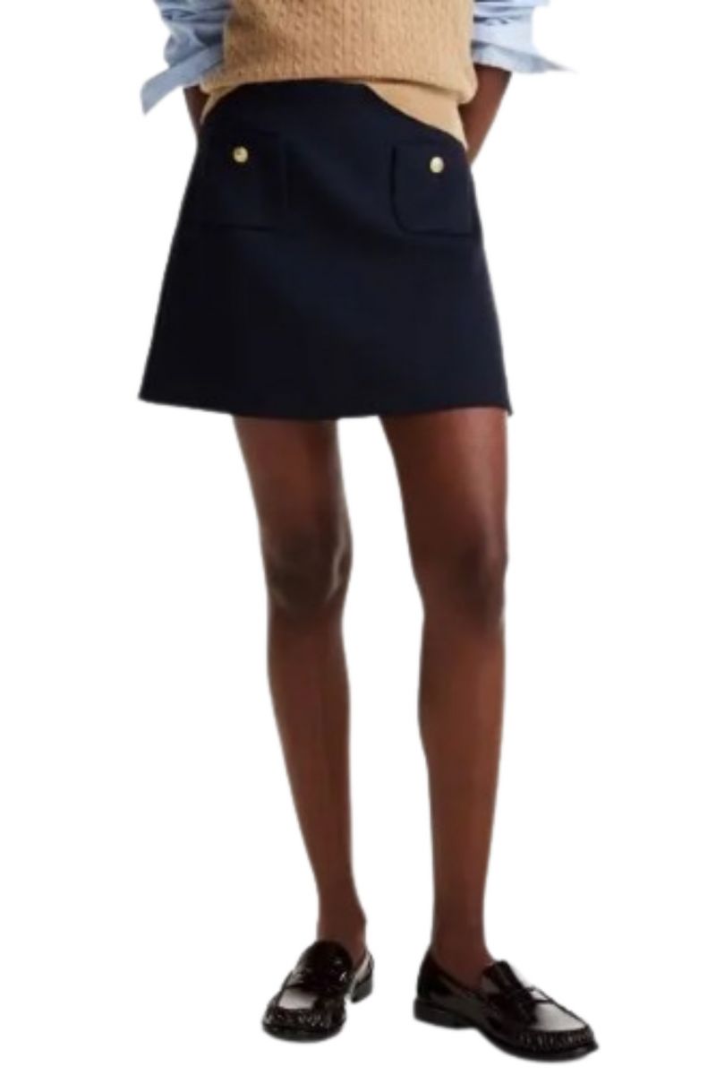 TOMMY HILFIGER - PUNTO SHORT SKIRT