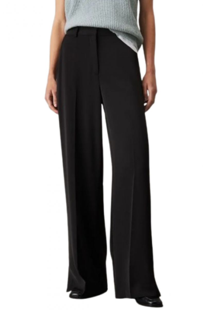 CALVIN KLEIN SOFT TWILL SLIM LEG PANT