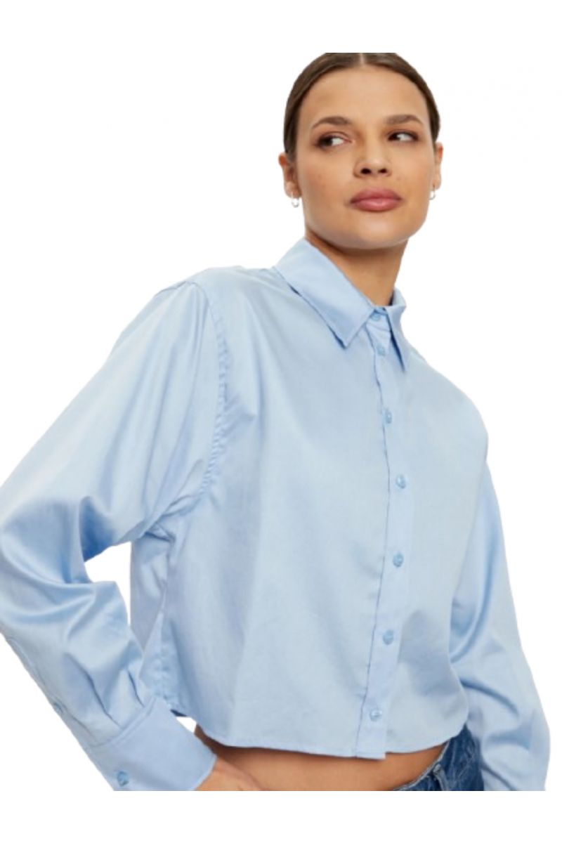 CALVIN KLEIN SOFT COTTON MODERN SHIRT CIEL