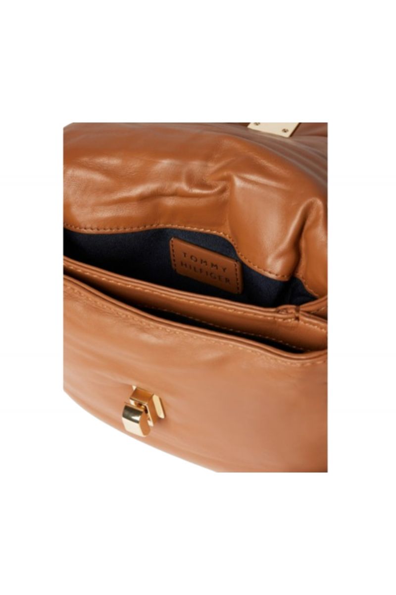 TOMMY HILFIGER SOFT LEATHER CROSSOVER BROWN GPA