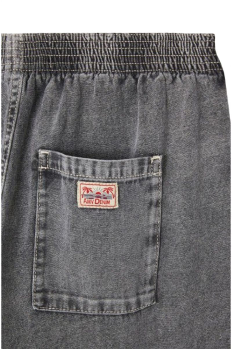 AMERICAN VINTAGE DENIM PANT 5 POCKETS JAZY 100% COTTON GREY