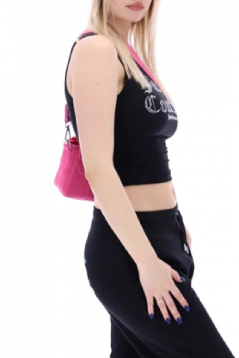 JUICY COUTURE JADORE COUTURE TANK BLACK