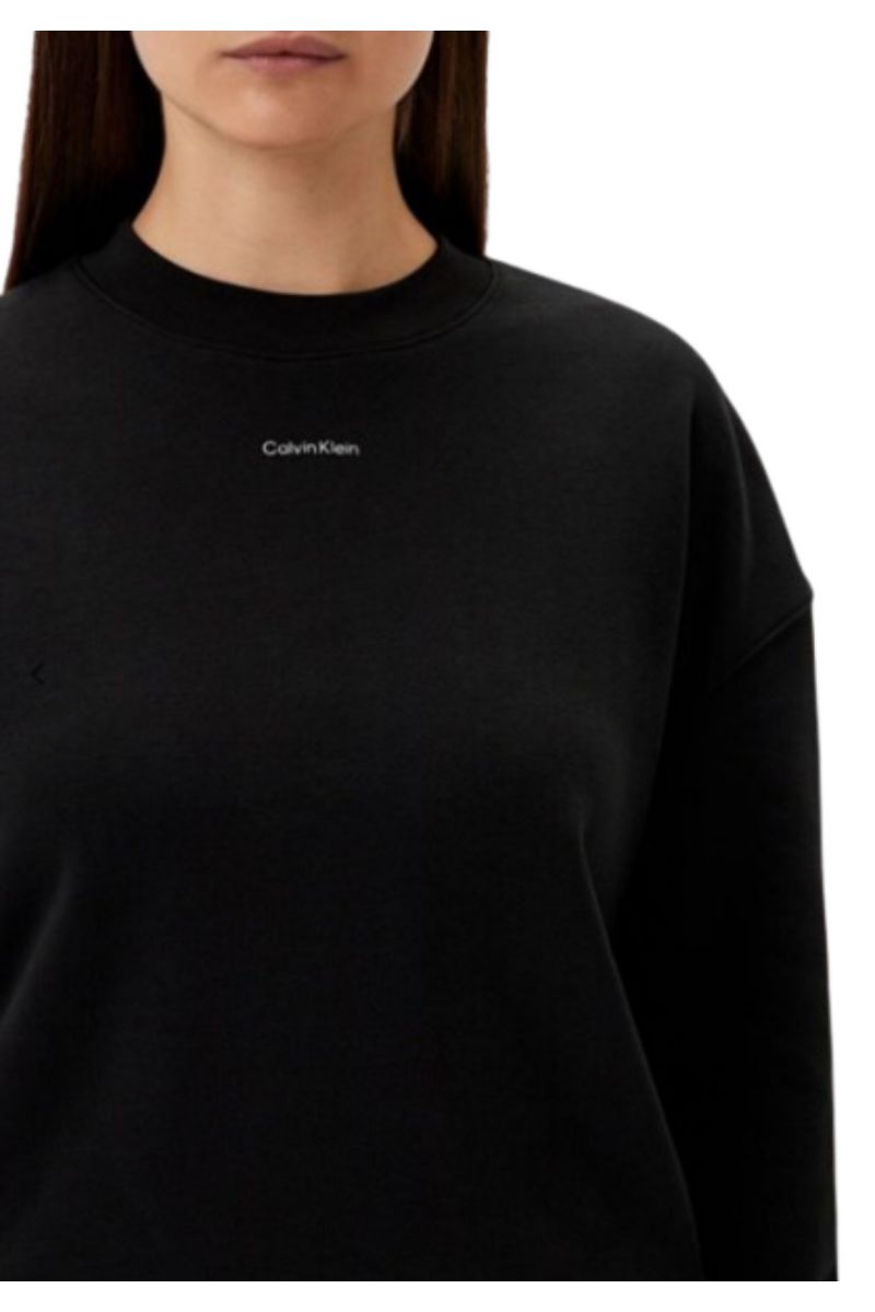 CALVIN KLEIN NANO LOGO RELAXED SWEATSHIRT BEH